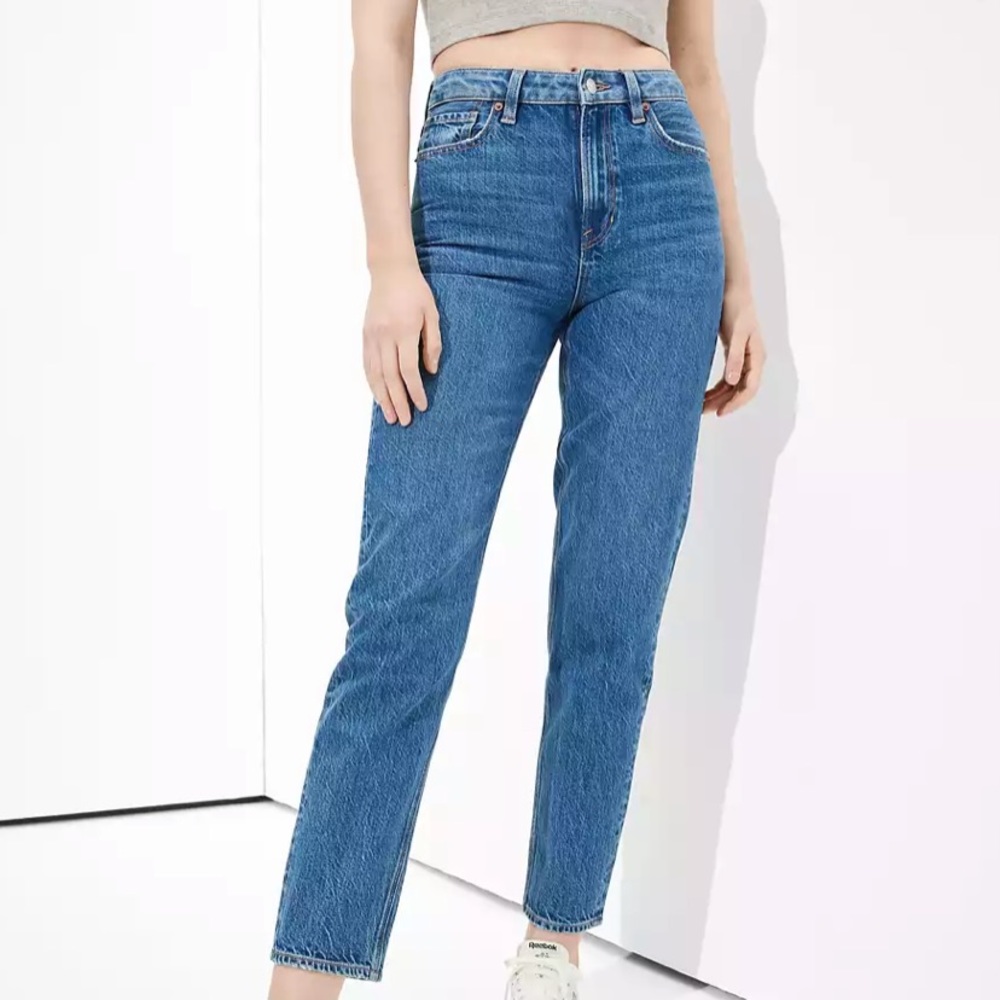 American Eagle Mom Jeans Size 0